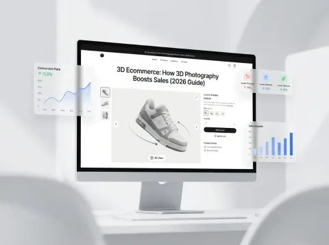 3D Ecommerce: How 3D Photography Boosts Sales (2026 Guide)