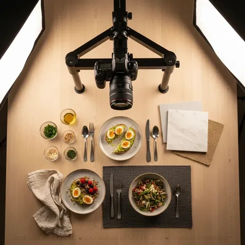 Flat Lay Food Photography Tips (2026 Guide)