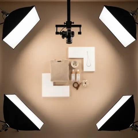 Flat Lay Lighting Setup for Shopify Stores (2026)