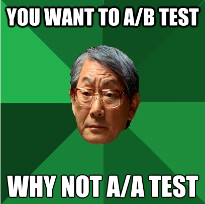 ab testing best practices aa testing
