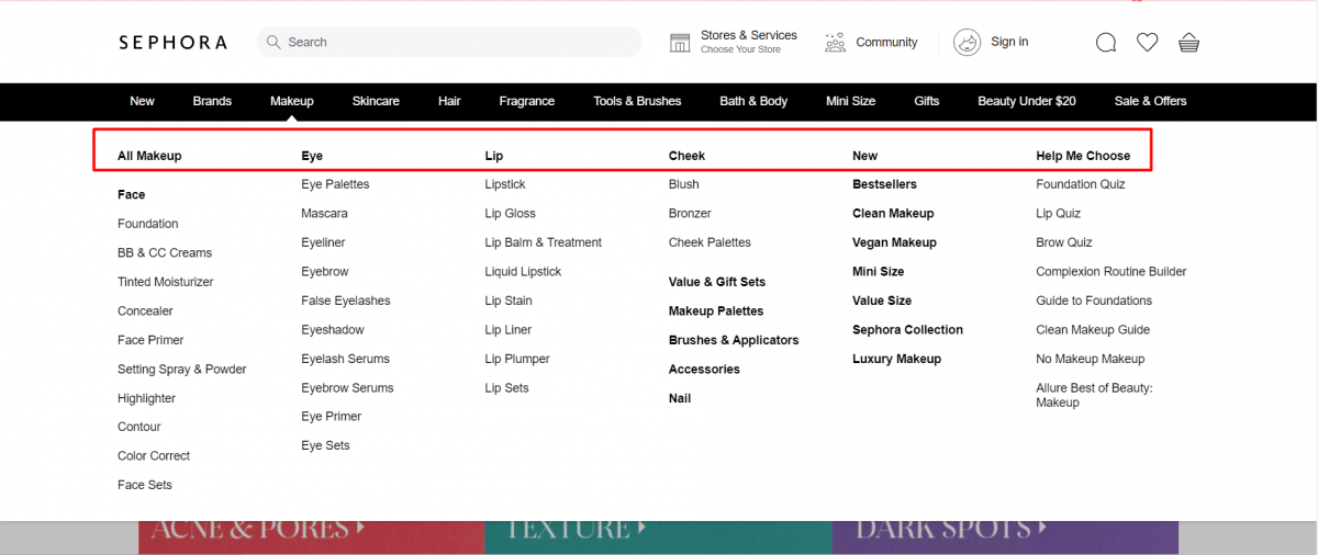 Shopify Mega Menu All you need to know to create high converting navigation Acquire Convert