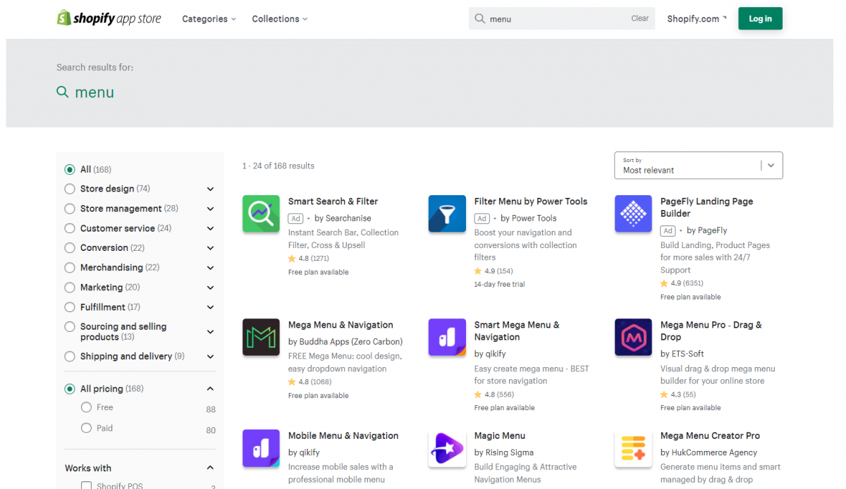 Shopify Mega Menu All you need to know to create high converting navigation Acquire Convert