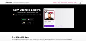 Shopify Podccast The 100 MBA