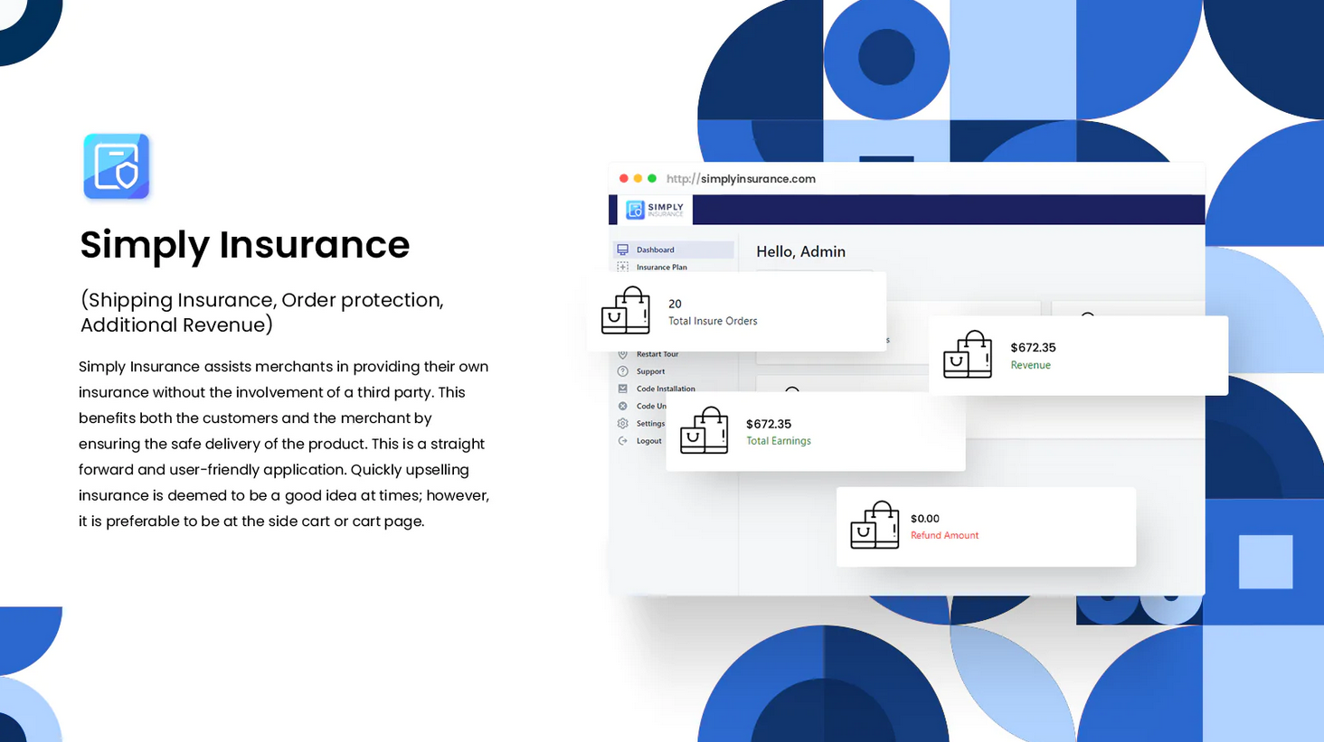 Simply Shipping Insurance Protection Shopify