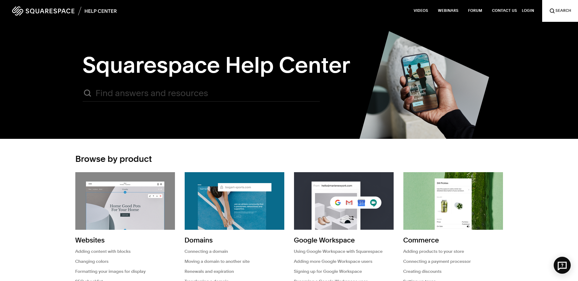 Squarespace Help Center