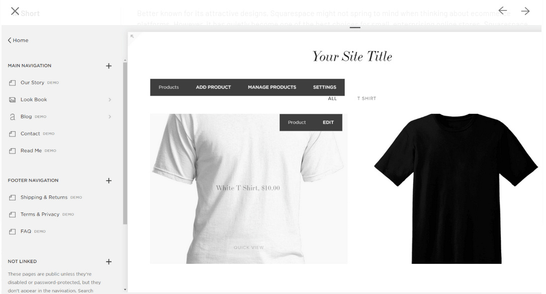 Squarespace Product Image