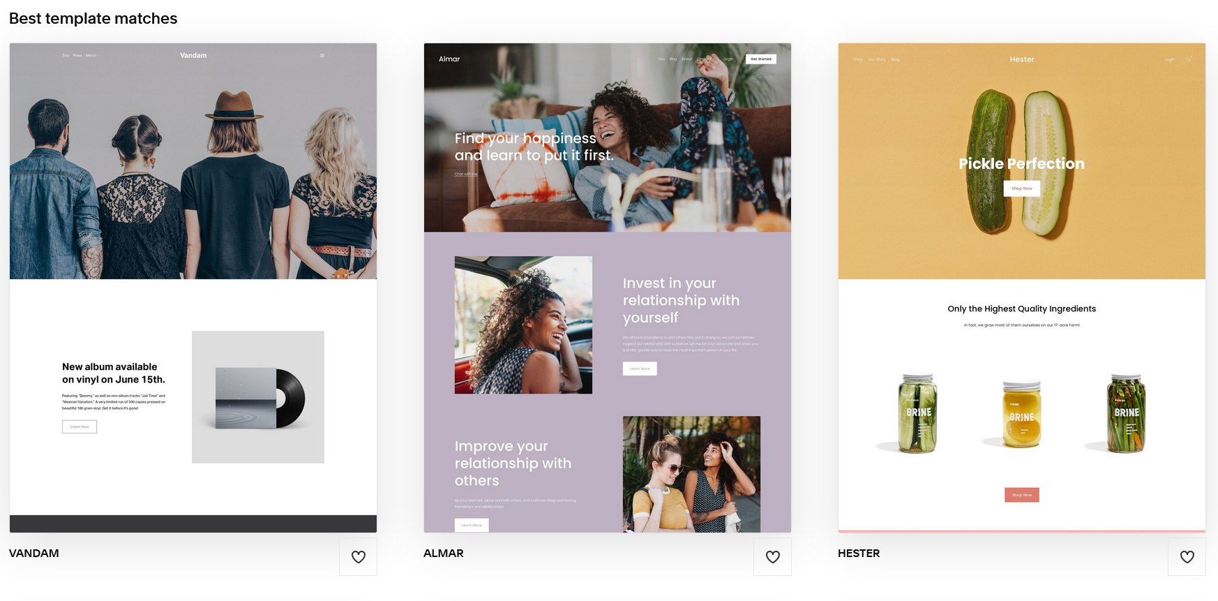 Squarespace Templates