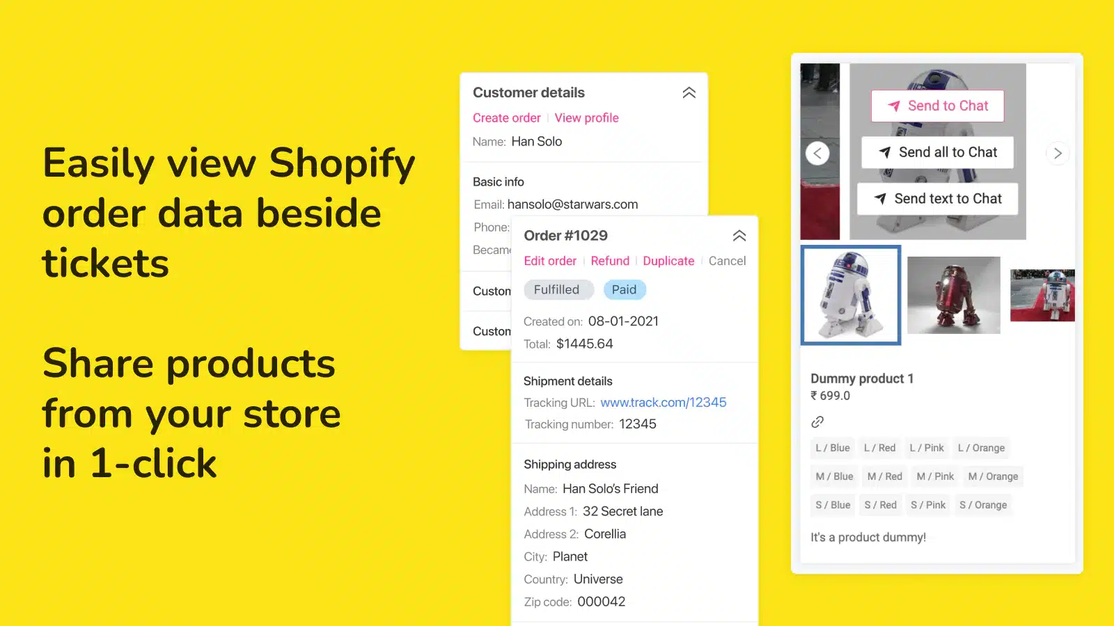 Delightchat-Shopify-order-data