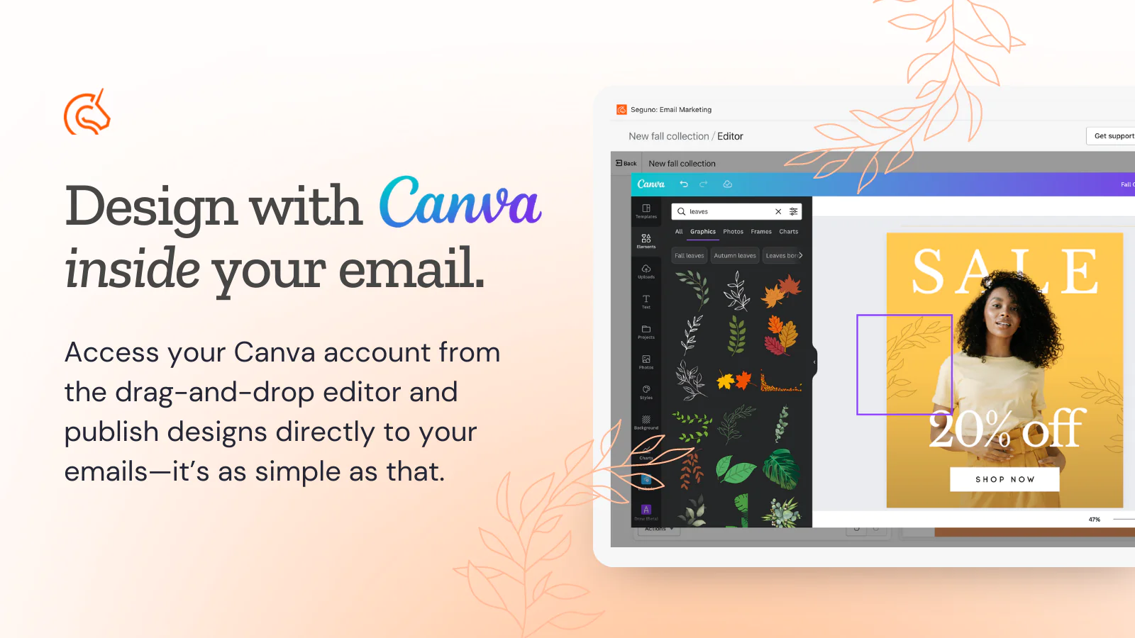 seguno-email-marketing-app-design-with-canva