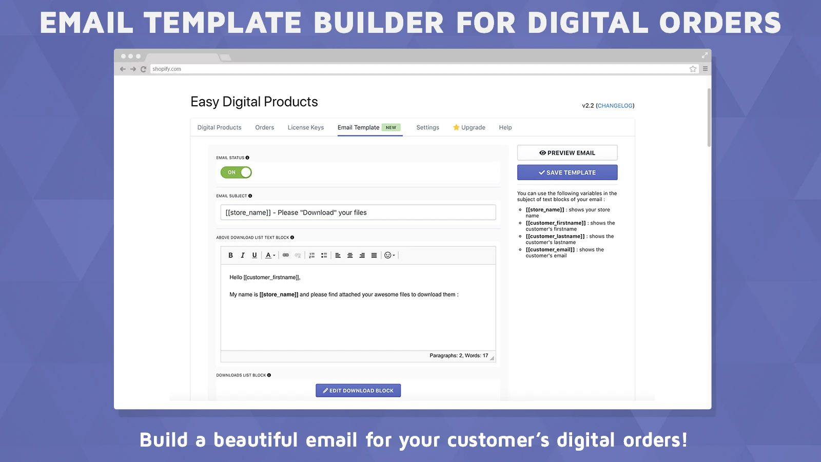 edp-easy-digital-products-email-template-builder