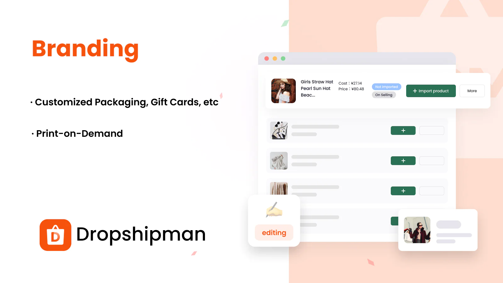 dropshipman-easy-dropshipping-app-branding