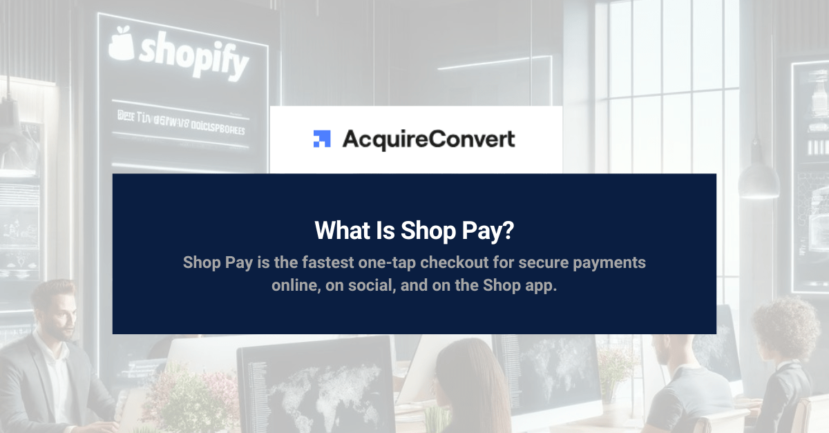 what is shop pay